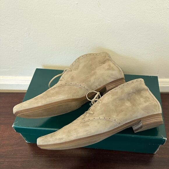 Paul Green EUC Handmade  7,5 US/5 UK/ 38Europe  Suede chukka  Boots Lace up - Picture 4 of 16